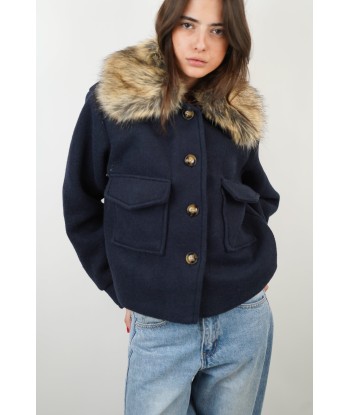 Marineblaue Kara-Jacke outlet