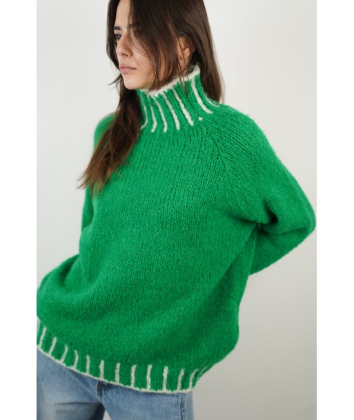 Grüner Gena-Pullover Jusqu'à 80% De Réduction