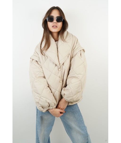 Eve beige Daunenjacke en ligne