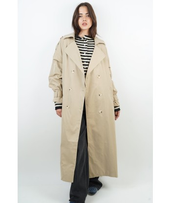 Beigefarbener Nervely-Trenchcoat livraison gratuite