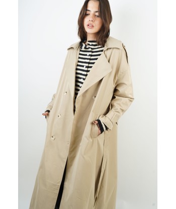 Beigefarbener Nervely-Trenchcoat livraison gratuite