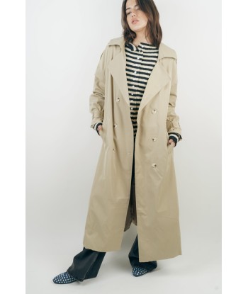 Beigefarbener Nervely-Trenchcoat livraison gratuite