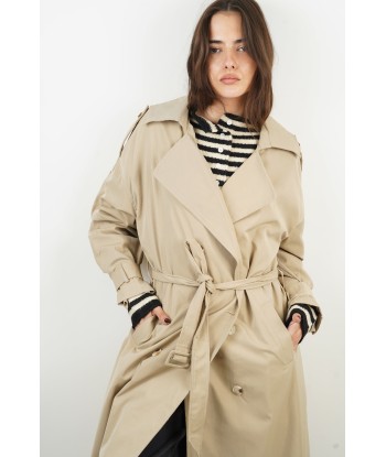 Beigefarbener Nervely-Trenchcoat livraison gratuite