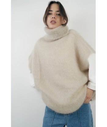 Beigefarbener Mohairpullover von Pietra Pour