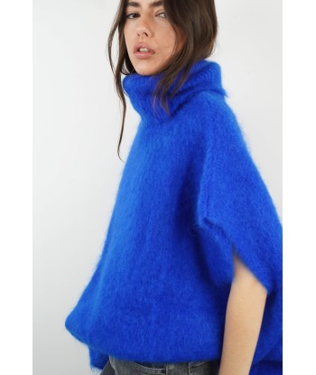 Pietra blauer Mohairpullover Les êtres humains sont 