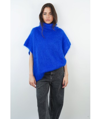 Pietra blauer Mohairpullover Les êtres humains sont 