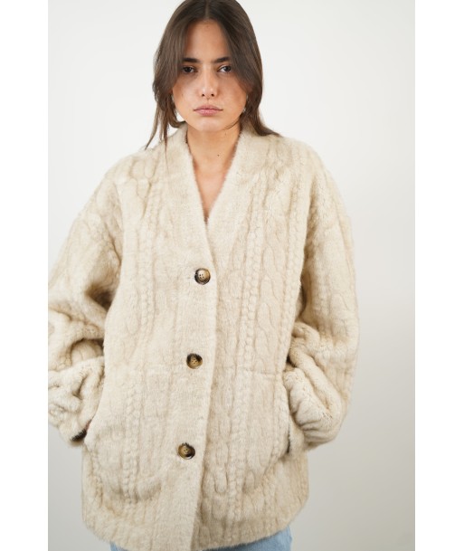 Manteau Kris beige votre restaurant rapide dans 