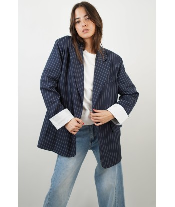 Blazer Astrid bleu marine Livraison rapide