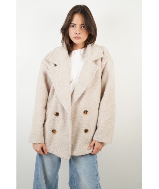 Manteau Kelly beige basket pas cher