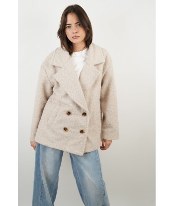 Manteau Kelly beige basket pas cher