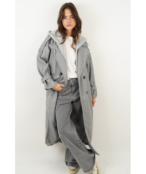 Manteau Sasha gris sur le site 