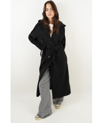 Manteau Sasha noir france