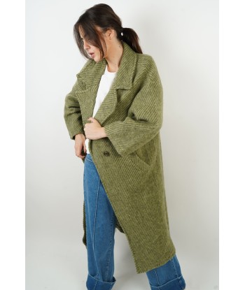 Manteau en laine Gabriela kaki l'achat 