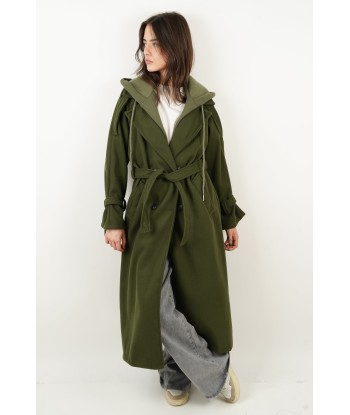 Manteau Sasha kaki livraison gratuite