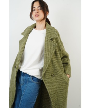 Manteau en laine Gabriela kaki l'achat 