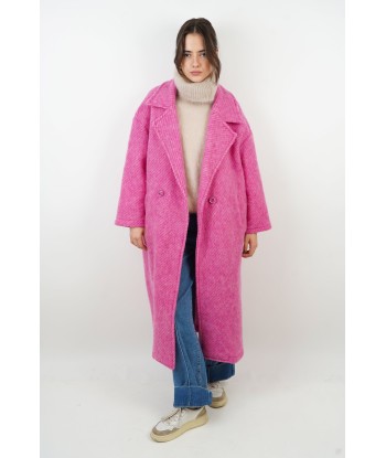 Manteau en laine Gabriela rose Venez acheter