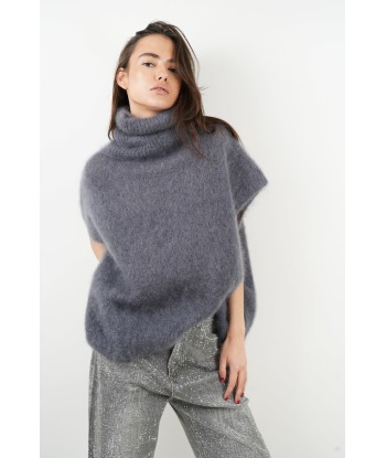 Pull Pietra mohair gris store