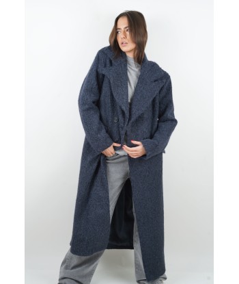 Manteau Ella bleu marine Véritable concentré