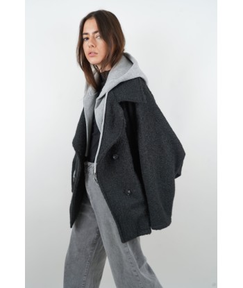 Manteau Éléonore noir l'achat 