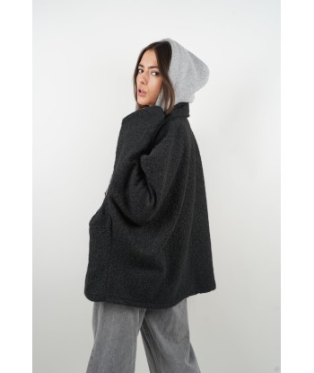 Manteau Éléonore noir l'achat 