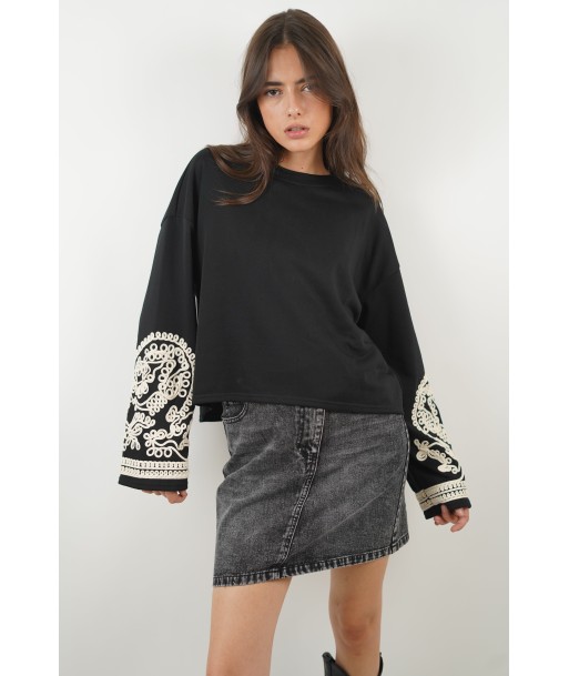 Schwarzer Maxine-Pullover 50% de réduction en Octobre 2024