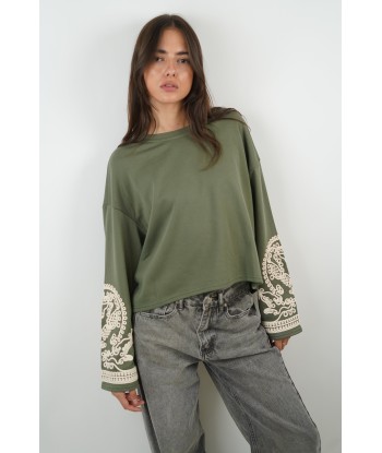 Maxine Khaki-Pullover acheter