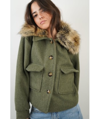 Kara Khaki-Jacke commande en ligne