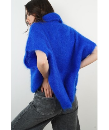 Pietra blauer Mohairpullover votre