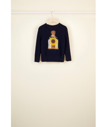 Perfume bottle wool jumper de France