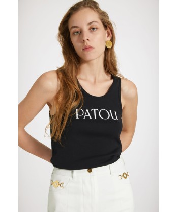 Patou cotton tank top in organic cotton les muscles