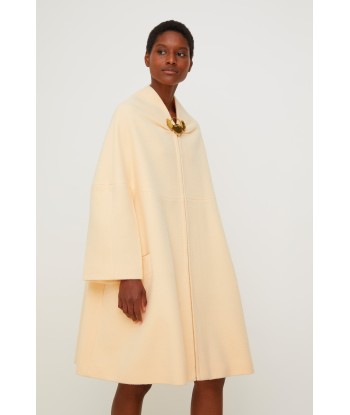 Oversized lambswool coat hantent personnes