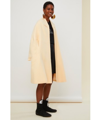 Oversized lambswool coat hantent personnes