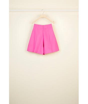 High-waisted virgin wool shorts la chaussure