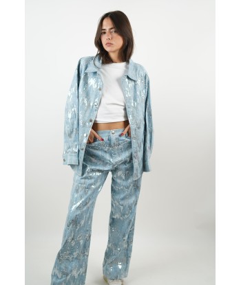 Sky blue Isabeau jacket en ligne des produits 