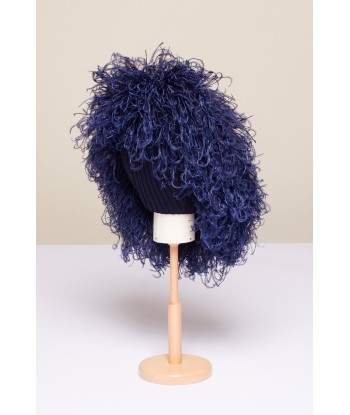 Feather embellished Merino wool hat l'évolution des habitudes 