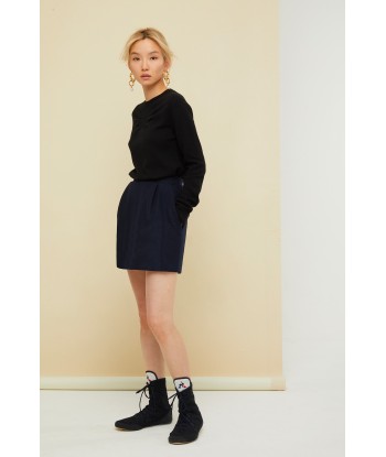 Wool and cashmere tulip skirt Véritable concentré