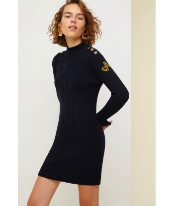 Cut-out knit dress outlet