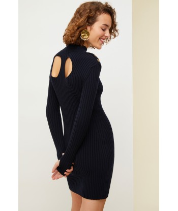 Cut-out knit dress outlet