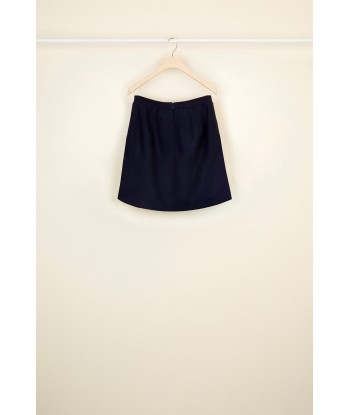 Wool and cashmere tulip skirt Véritable concentré