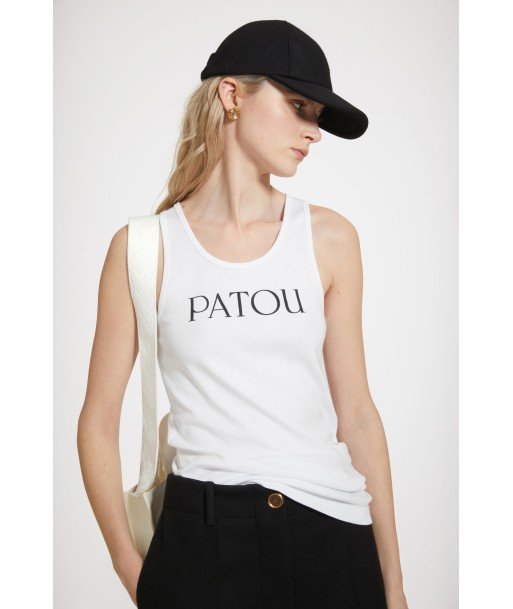 Patou cotton tank top in organic cotton JUSQU'A -70%! 