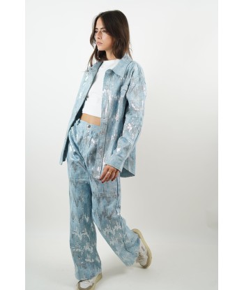 Sky blue Isabeau jacket en ligne des produits 