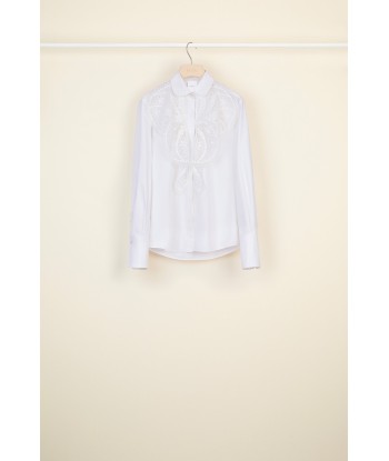 Lace bib shirt 2024