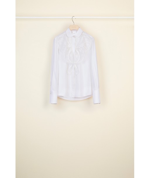 Lace bib shirt 2024