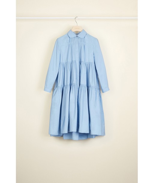 Tiered faille shirt dress suggérées chez