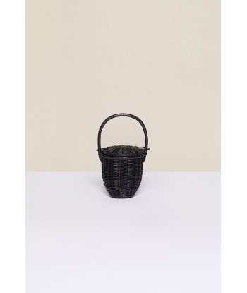 Wicker bucket bag la livraison gratuite