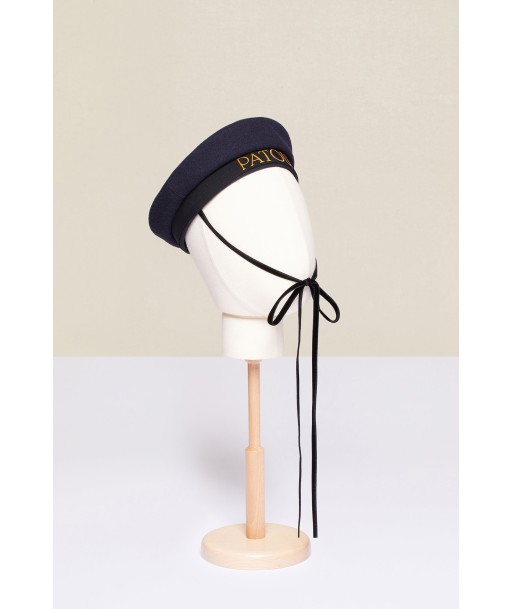 Wool and cashmere sailor hat de pas cher