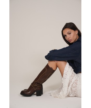 Brown Lena boots meilleur choix