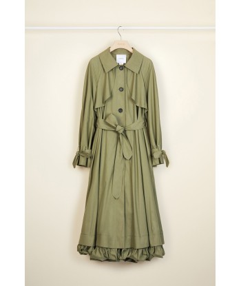 Cotton gabardine trench coat sélection de produits