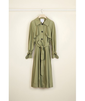 Cotton gabardine trench coat sélection de produits