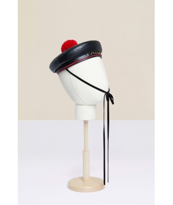 Faux leather sailor hat de technologie